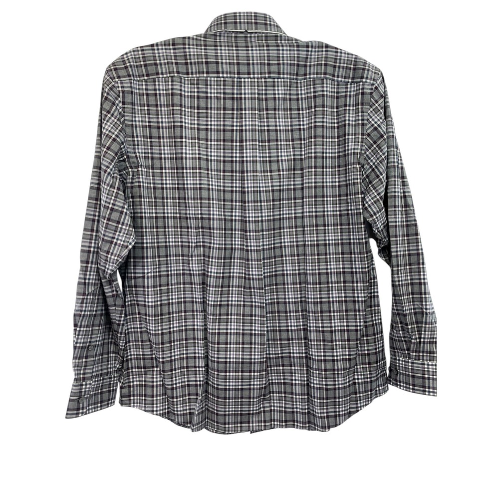 Jos A Bank Traveler shirt Sz XL Tailored Fit Multicolored Button up Shirt (W16) - Picture 4 of 5